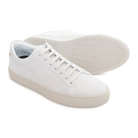 Men's Off White Suede Sardegna Sneaker II